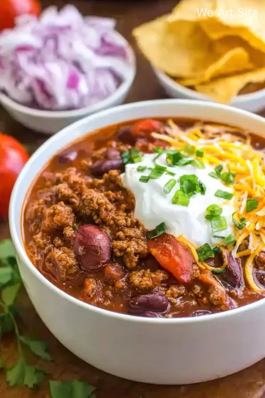 The Best Crockpot Chili