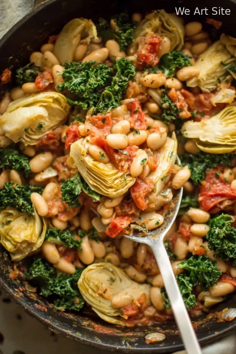 Tuscan White Bean Skillet
