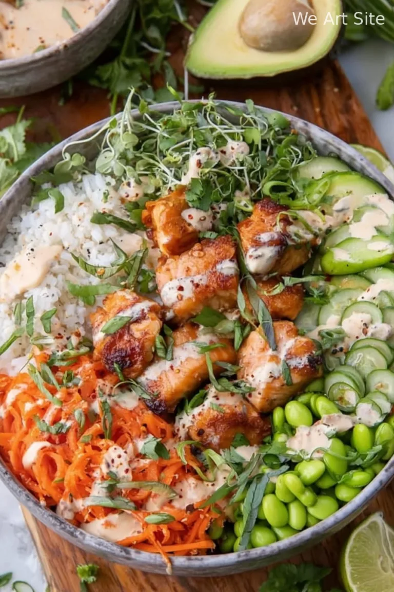 Bang Bang Salmon Bowls