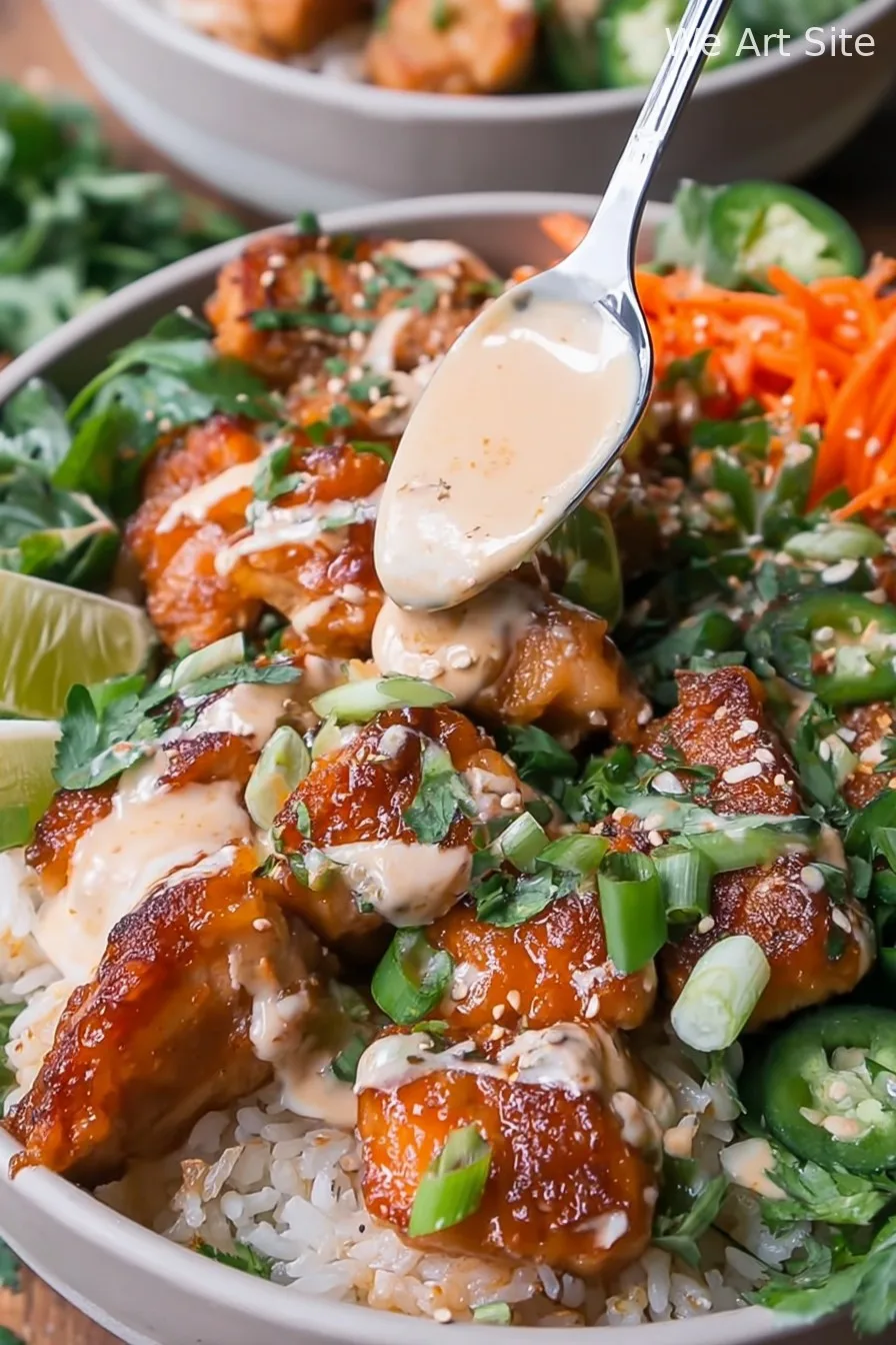 Bang Bang Salmon Bowls