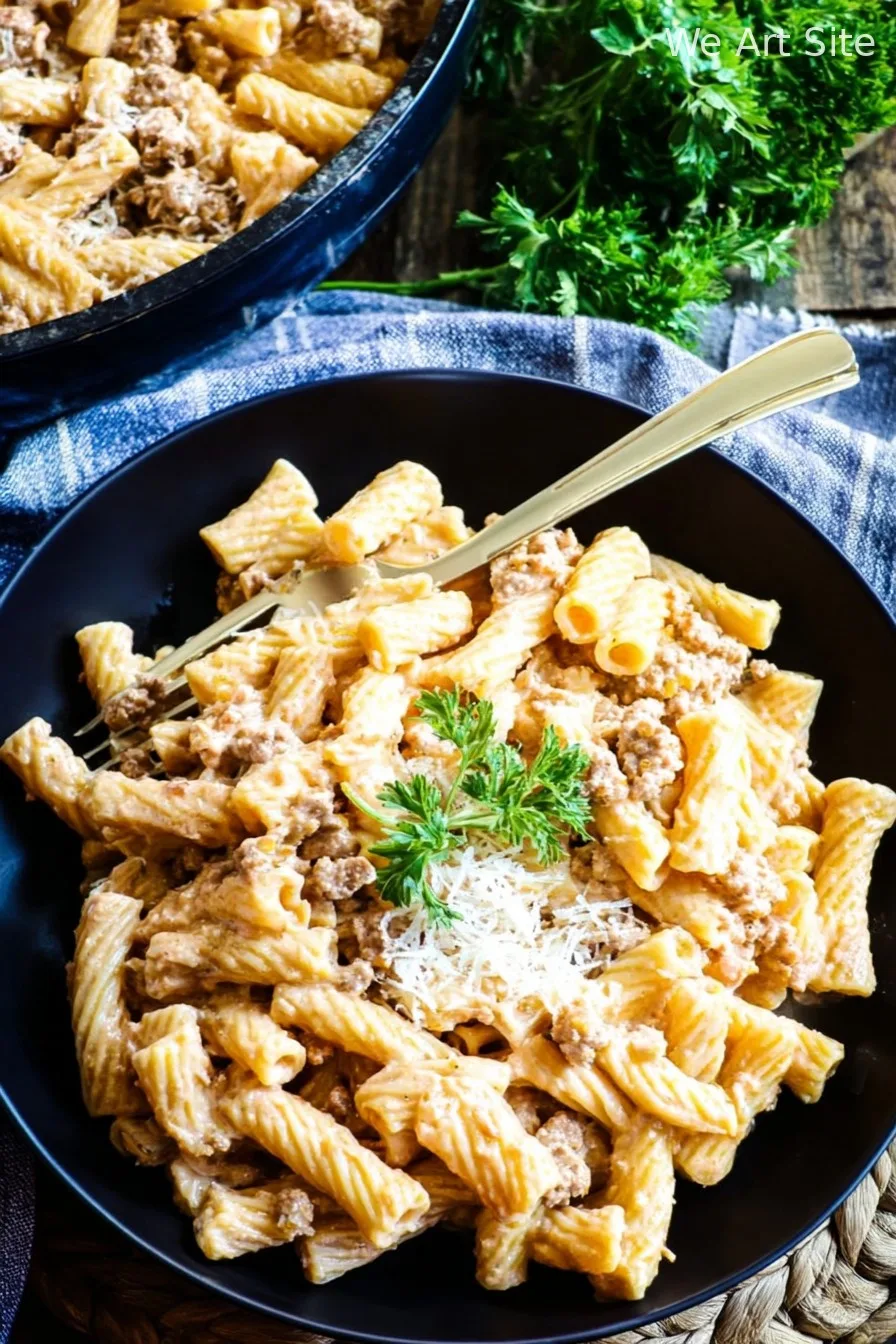 Cheeseburger Pasta