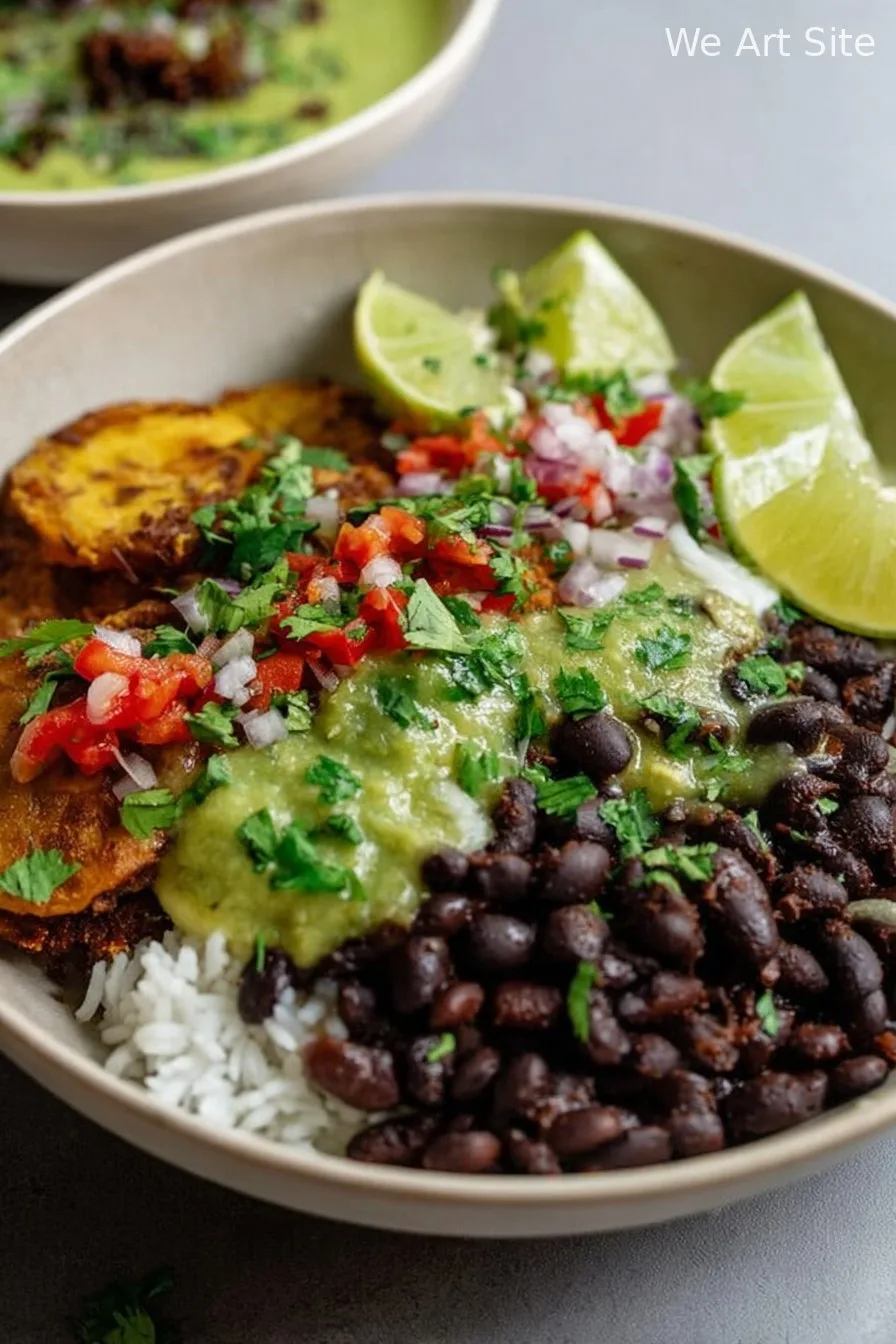 Chipotle Lime Black Bean Bowls