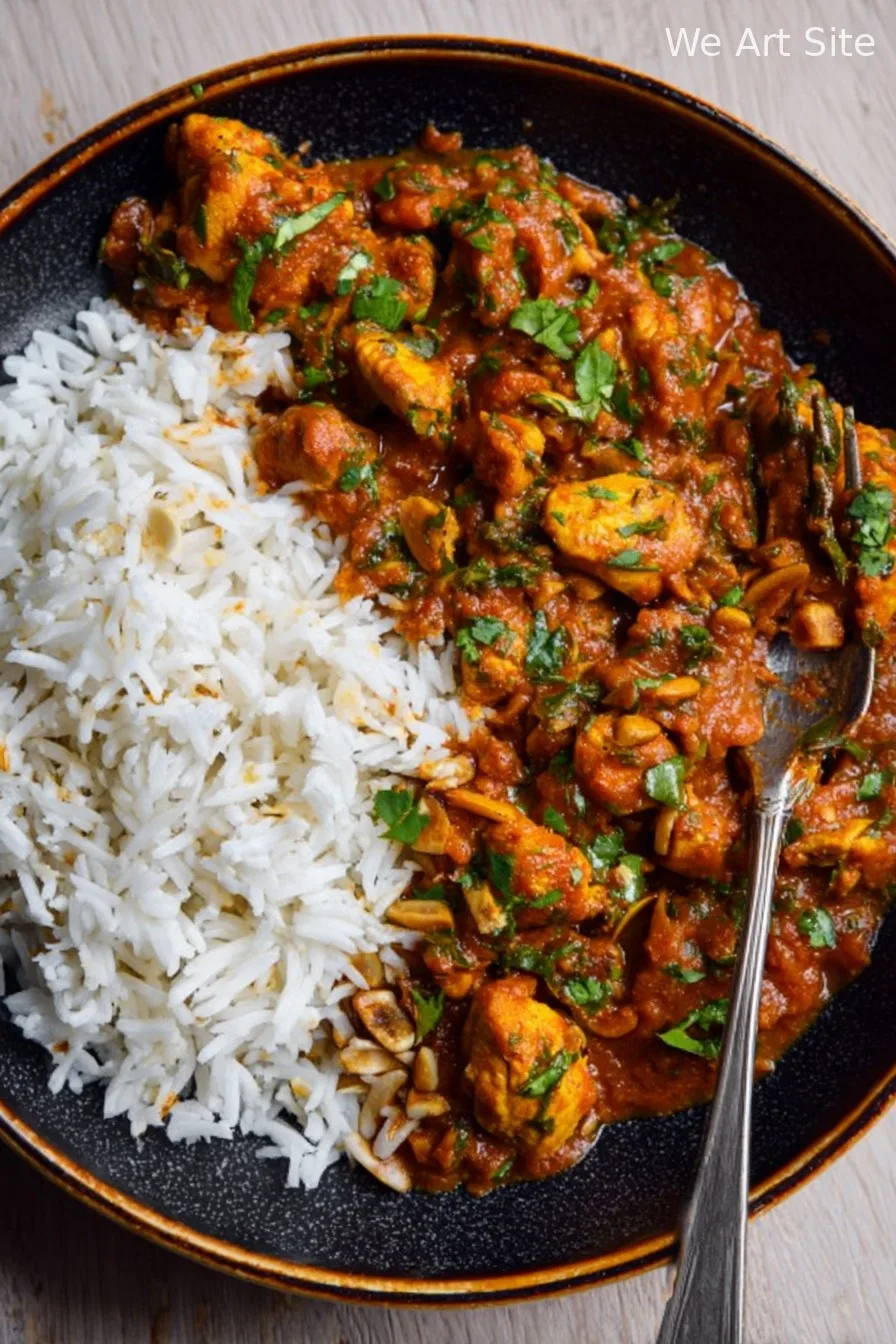 Garlic Chilli Chicken Curry (Indian Takeaway Style)