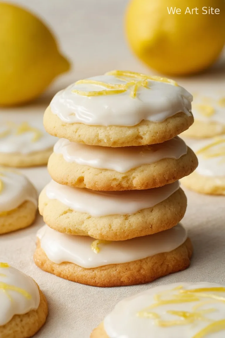 Glazed Lemon Cookies