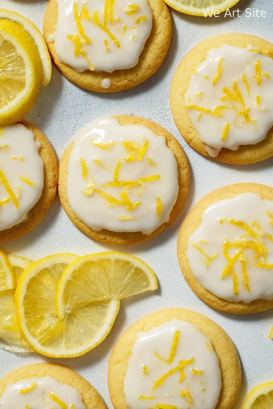 Glazed Lemon Cookies