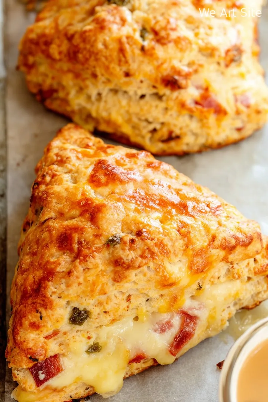 Ham and Cheese Scones