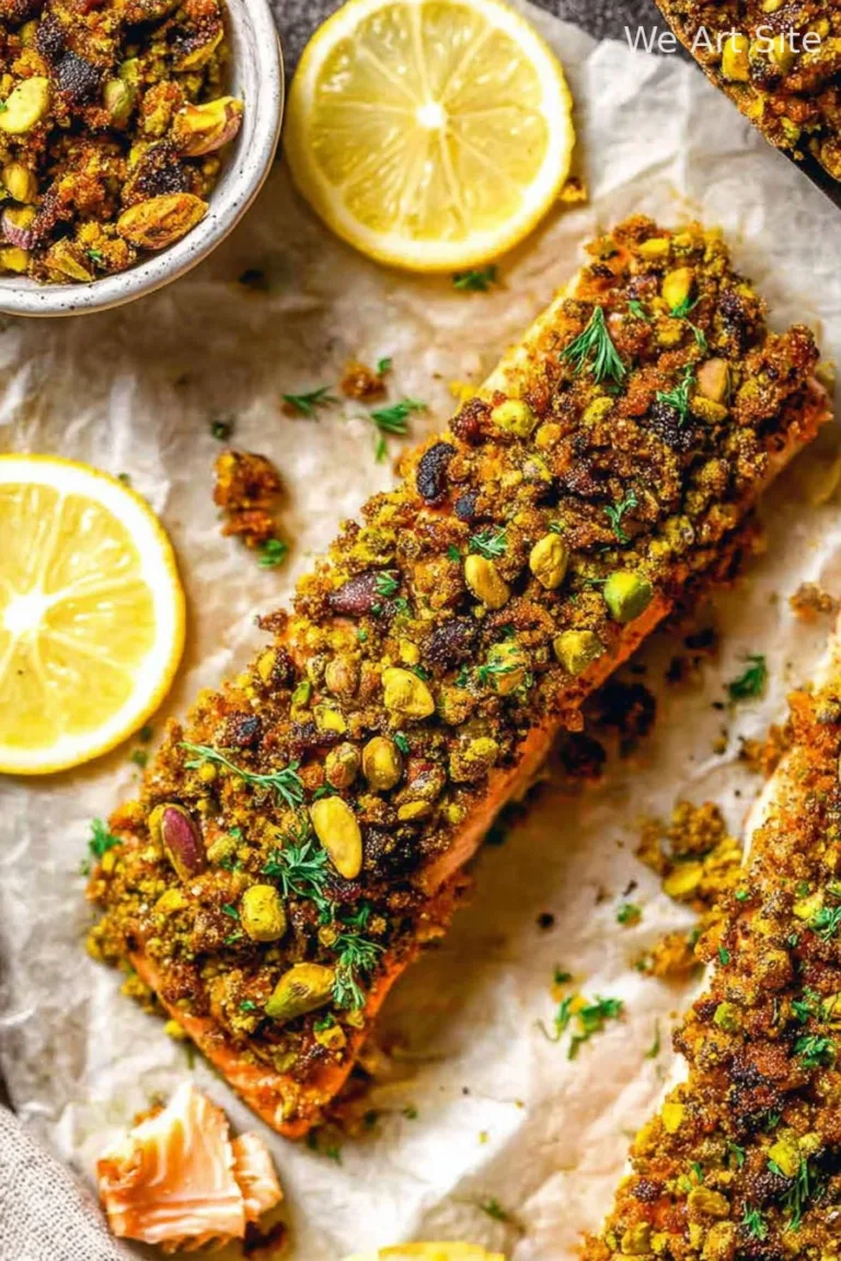 Pistachio-Crusted Salmon
