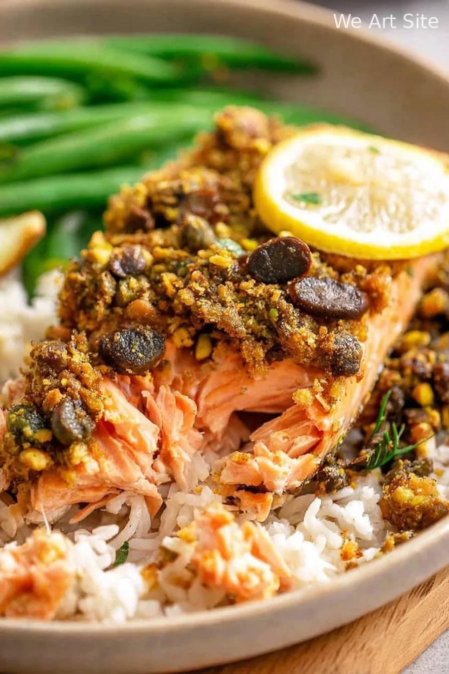 Pistachio-Crusted Salmon