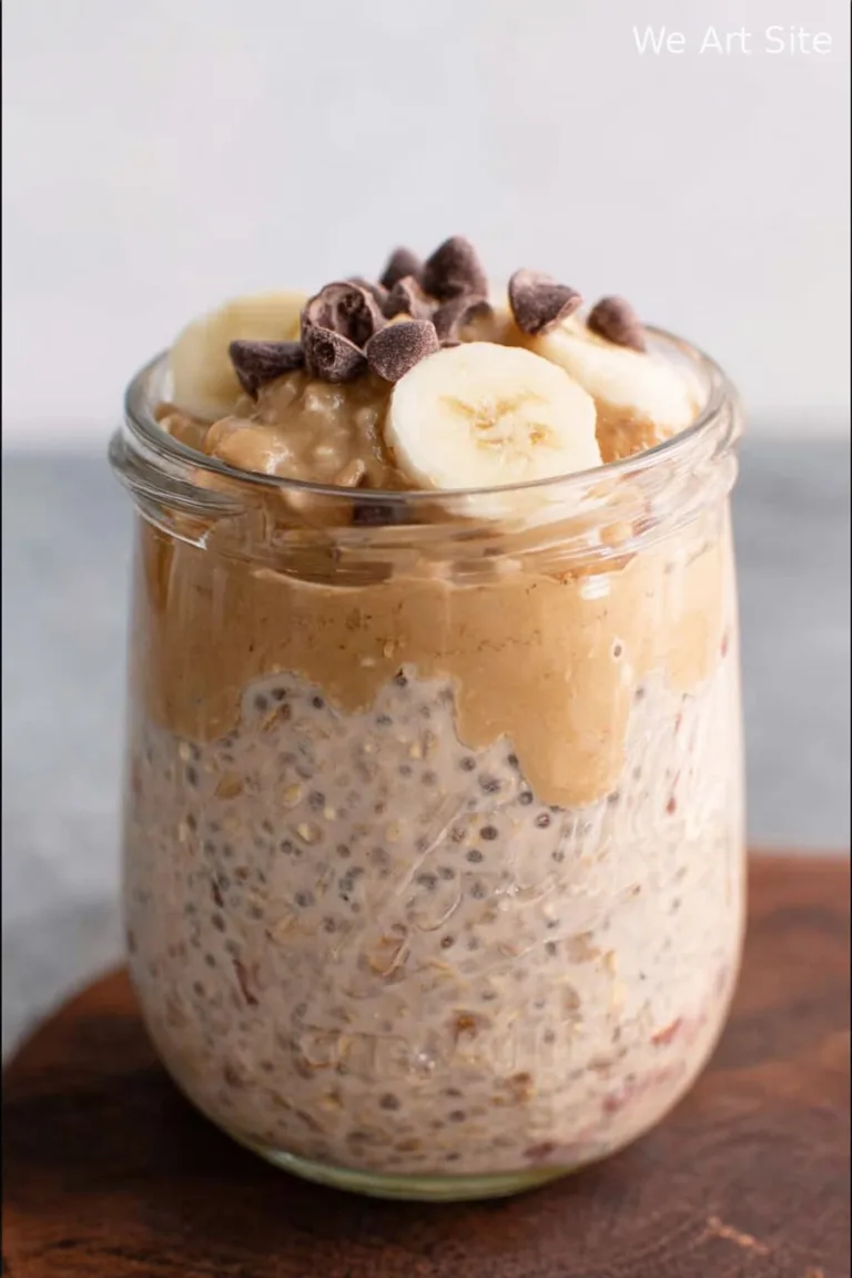 Quick & Creamy High Protein Overnight Oats
