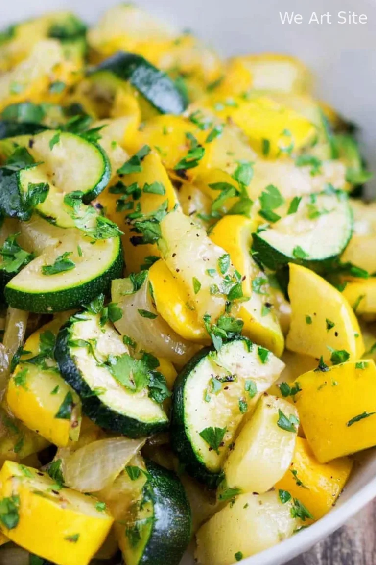 Sautéed Zucchini and Yellow Squash