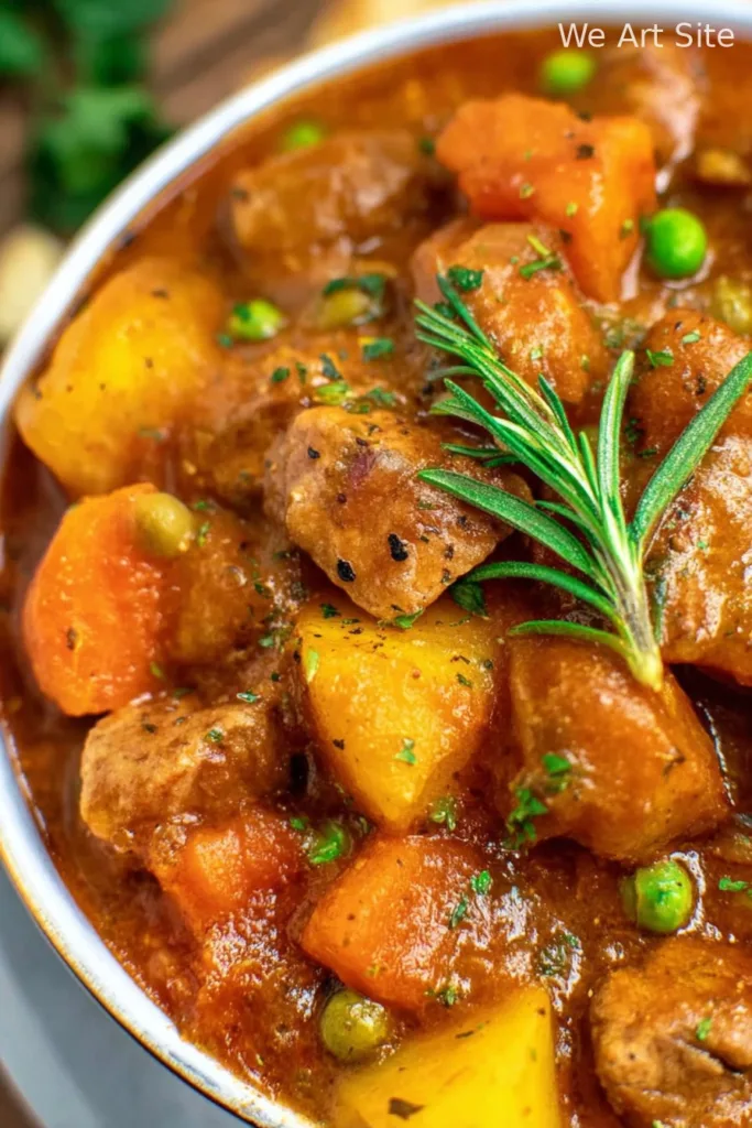 Slow Cooker Pork Stew