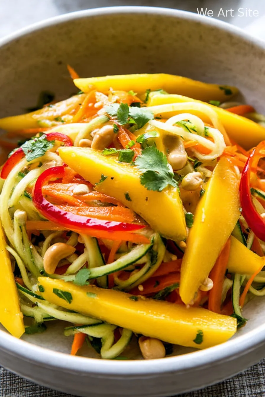Spicy Thai Mango Salad