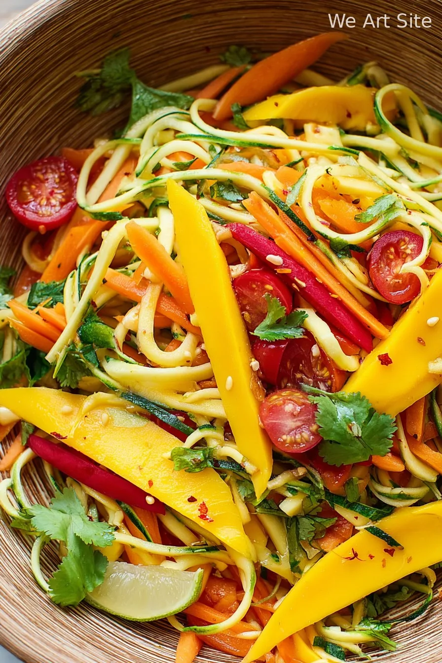 Spicy Thai Mango Salad