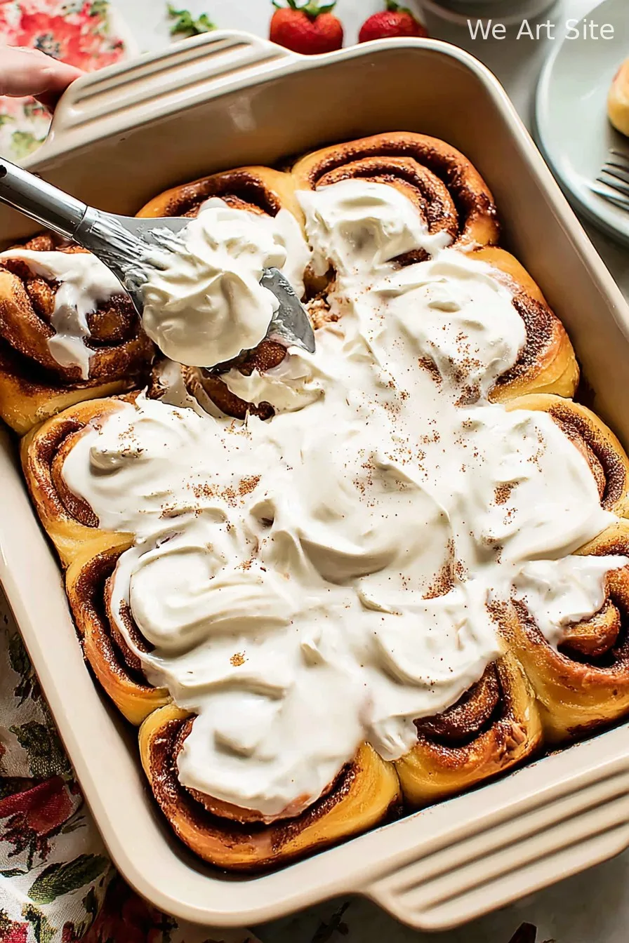 Tres Leches Cinnamon Rolls