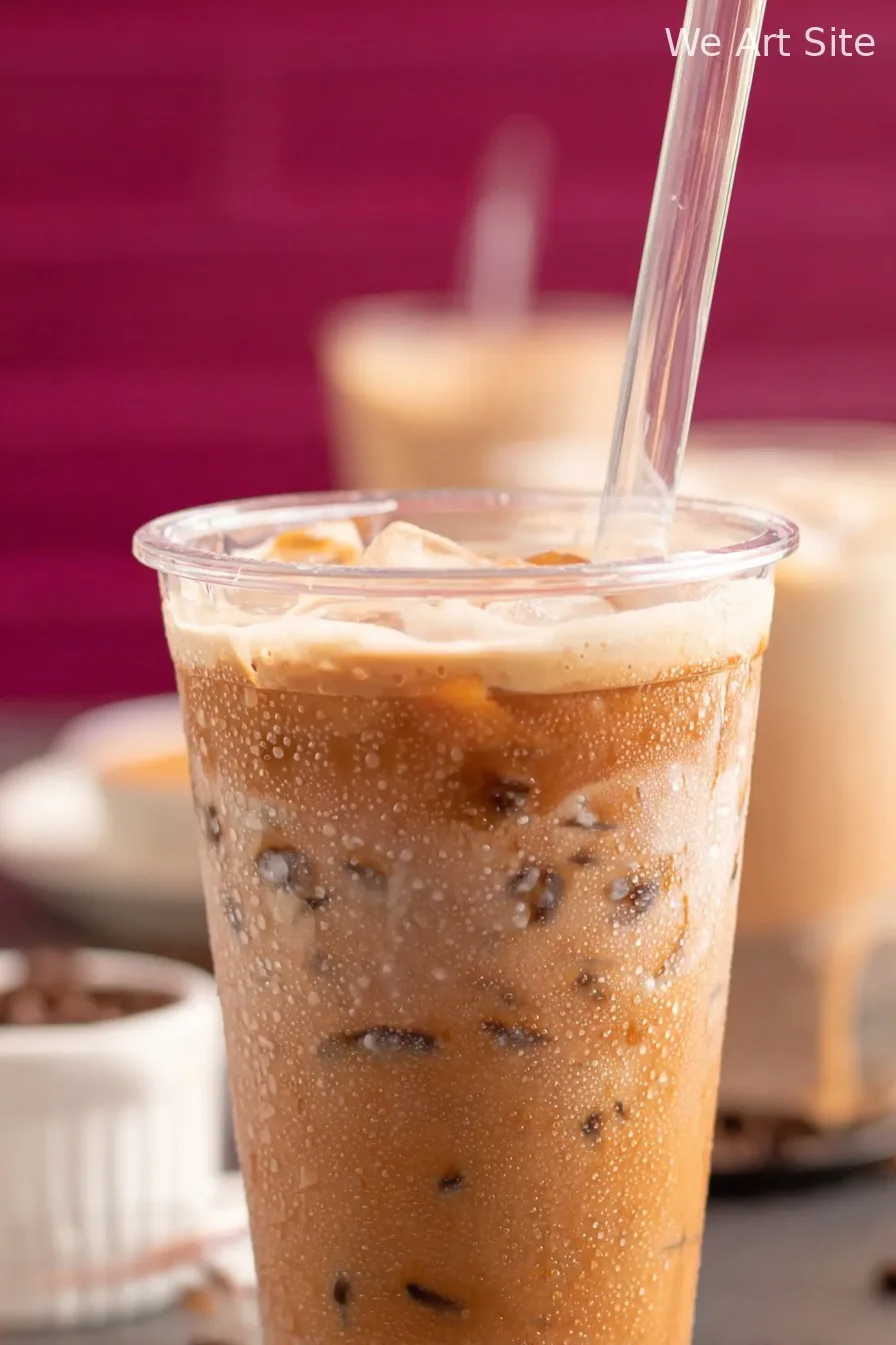 Viral French Toast Iced Latte