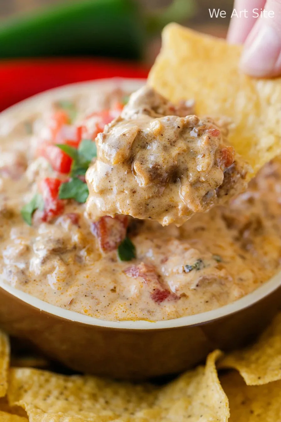 crockpot rotel dip
