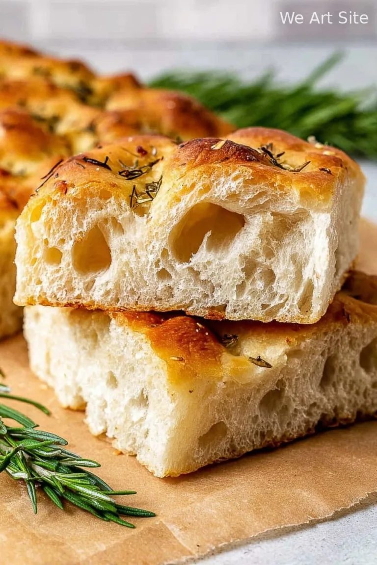 Easy Focaccia Bread (No Knead, One Bowl)