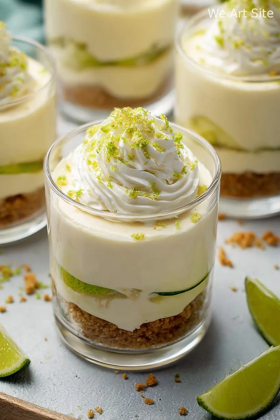 Key Lime Cheesecake Parfaits