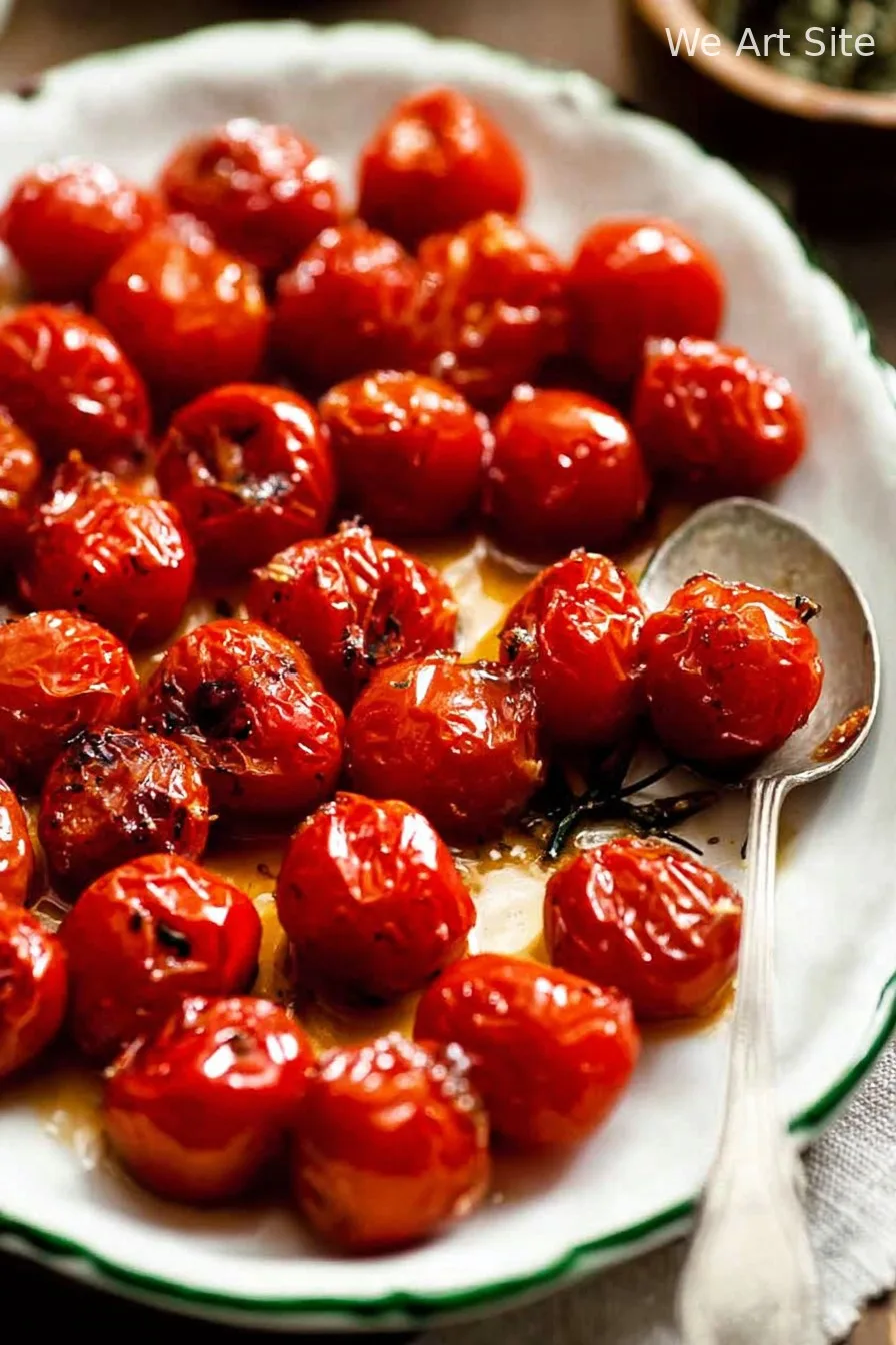 Roasted Cherry Tomatoes with Garlic
