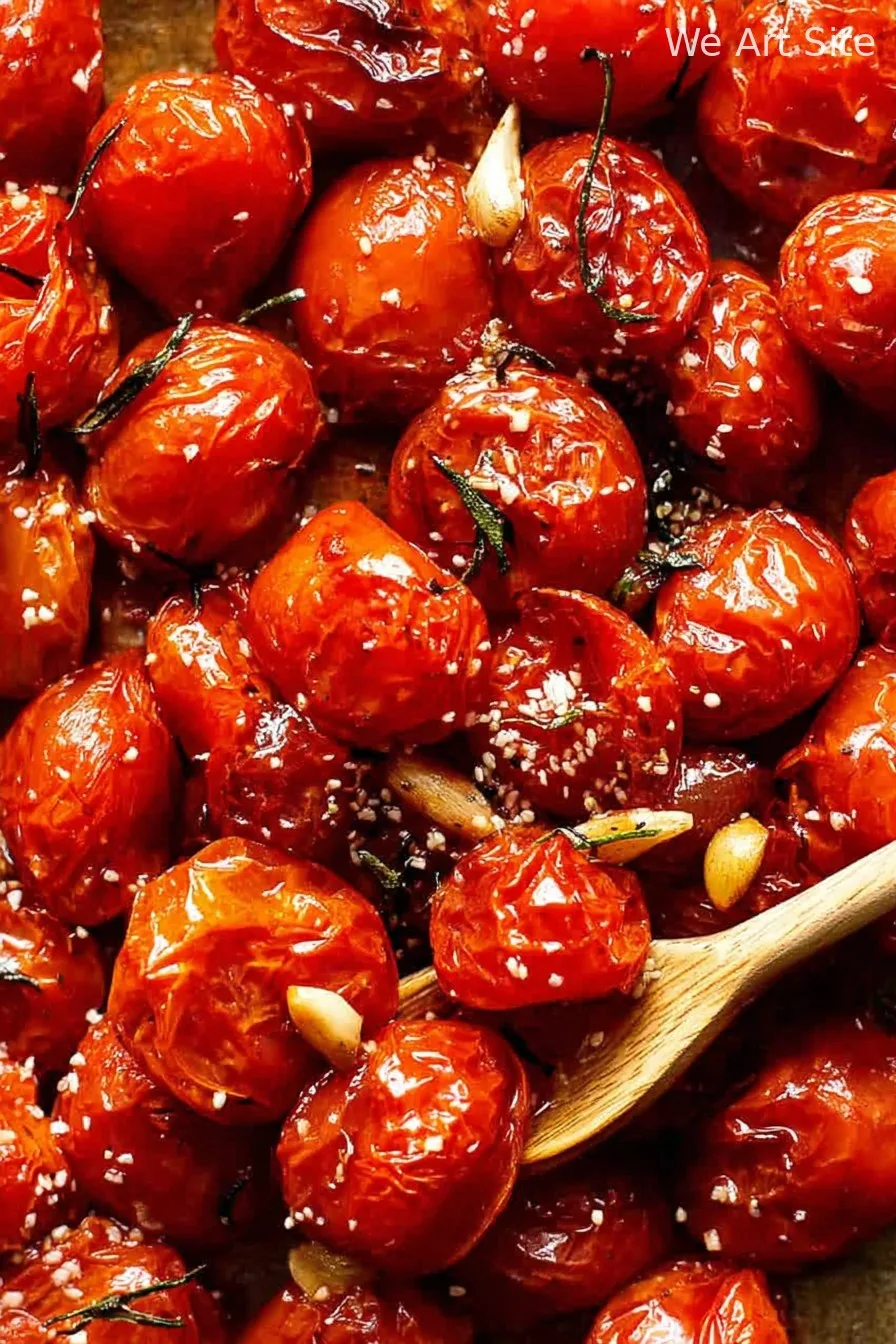 Roasted Cherry Tomatoes with Garlic