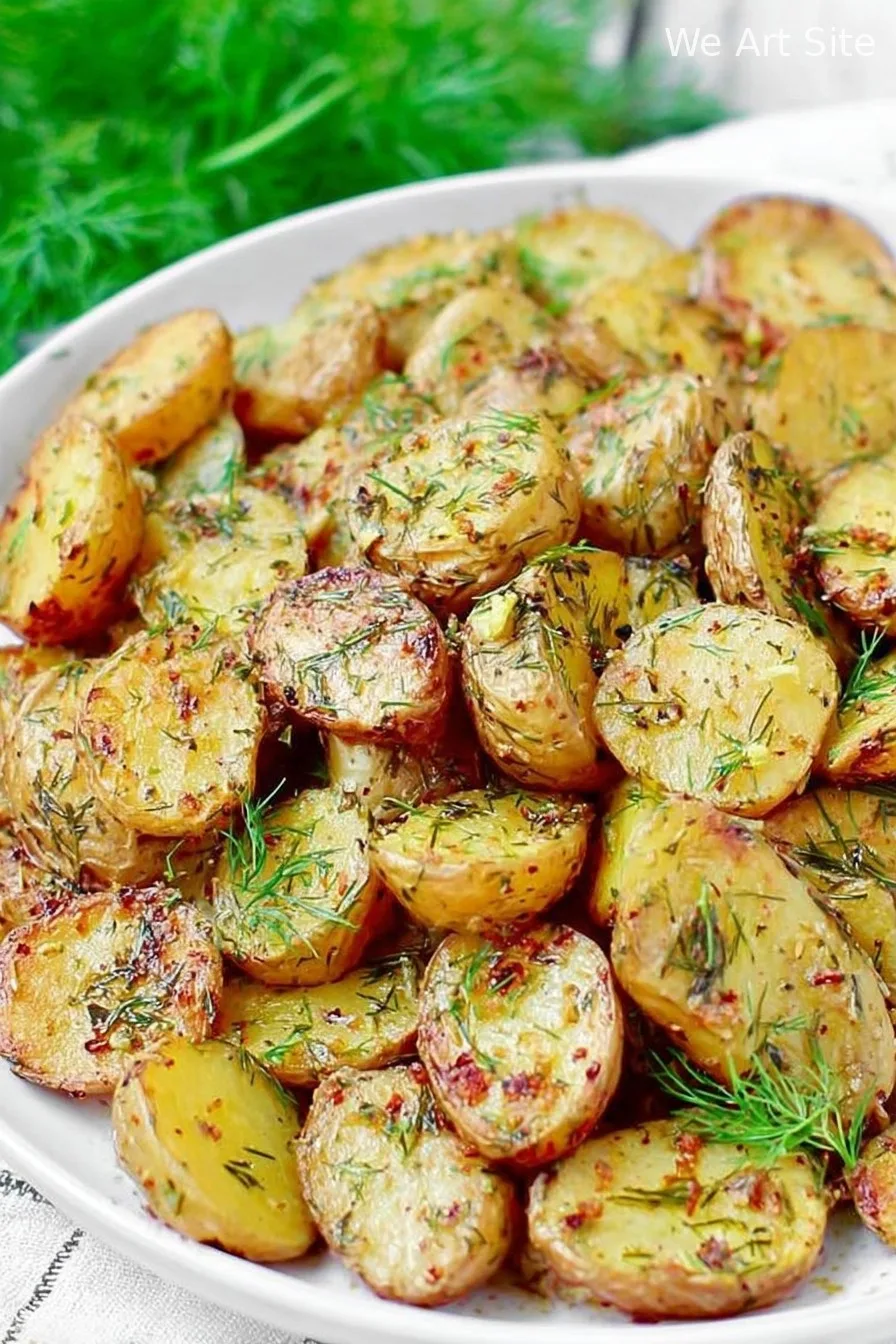 Roasted Dill Potatoes