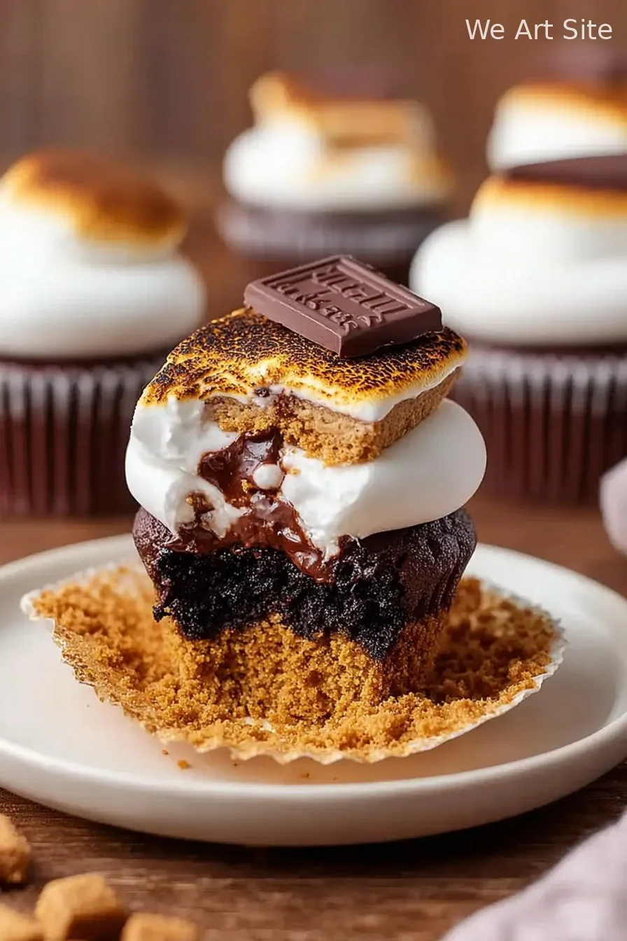 S’mores Cupcakes
