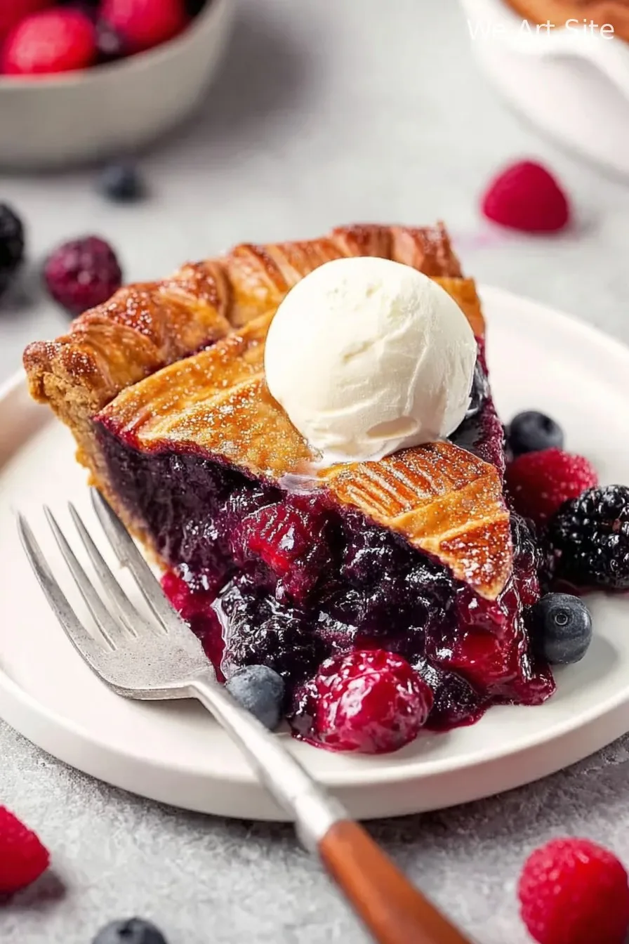 Triple Berry Pie