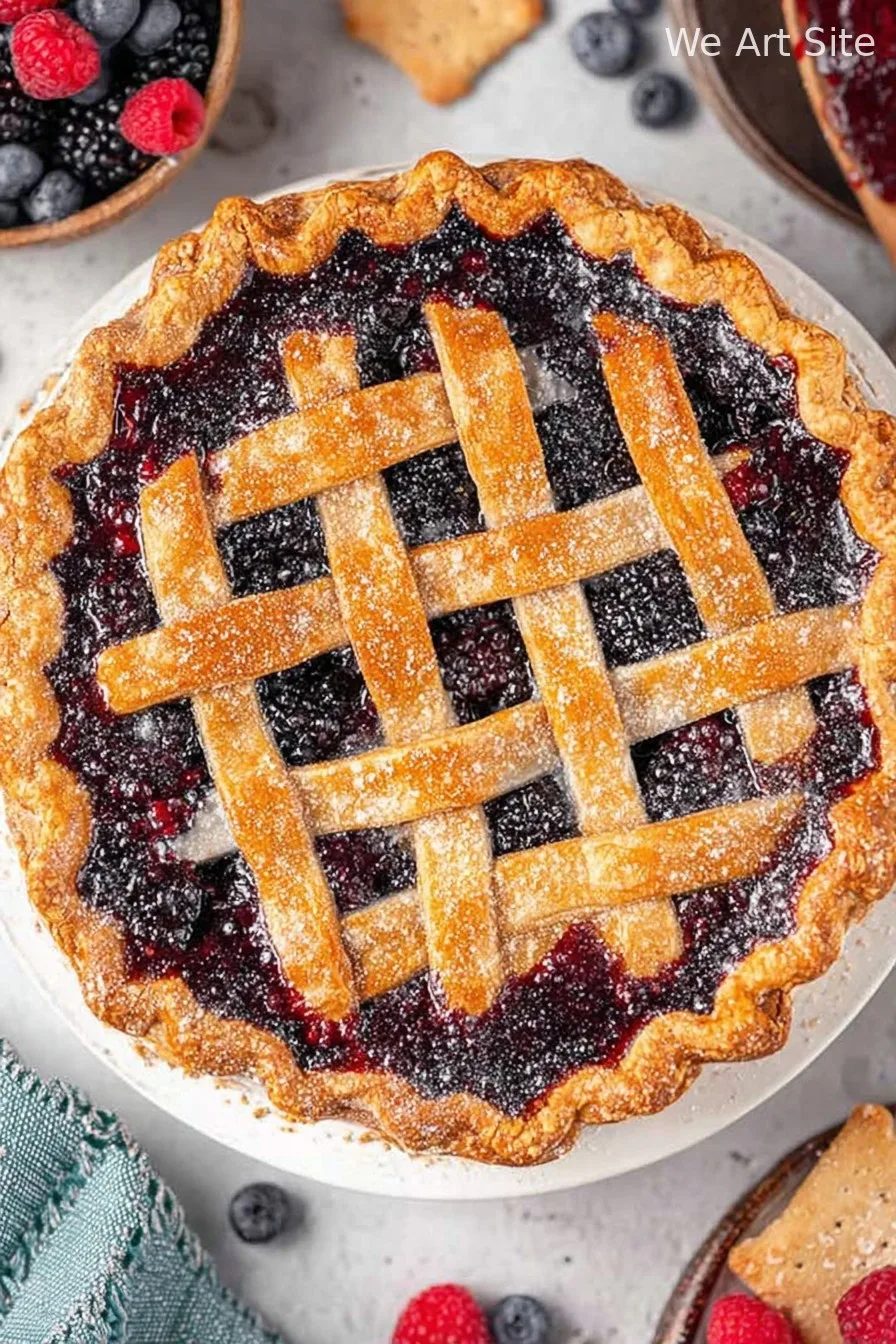 Triple Berry Pie