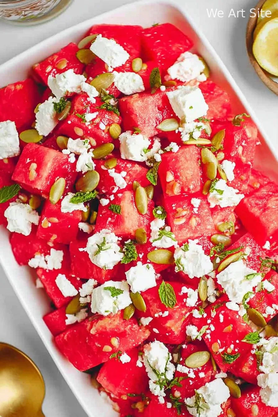 Watermelon Feta Salad